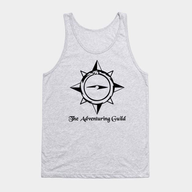 AG Compass Logo - Front Tank Top by adventuringguild